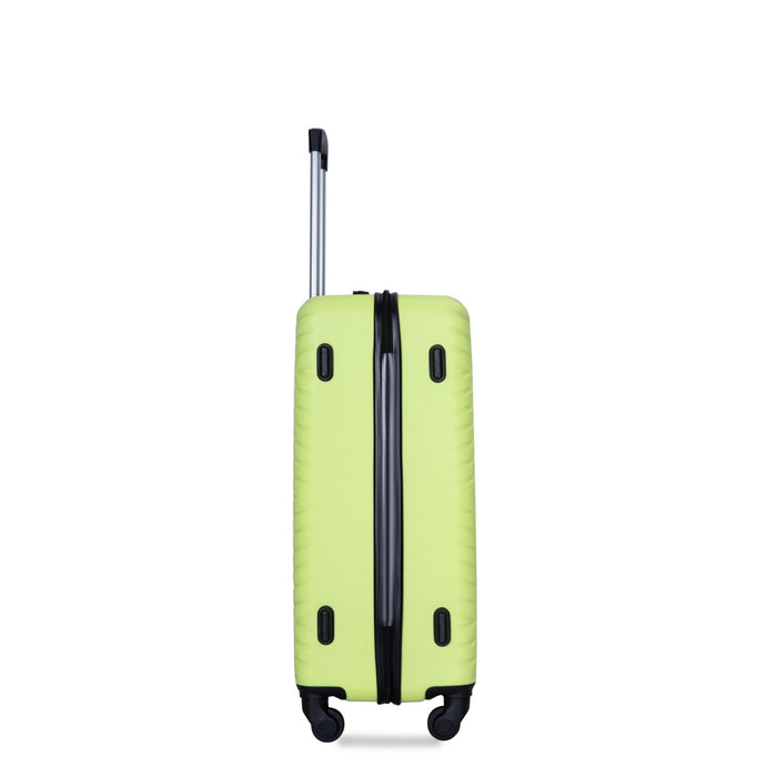 Luggage 4 Piece Lightweight Suitcase With Rotating Wheels With Tsa Lock,