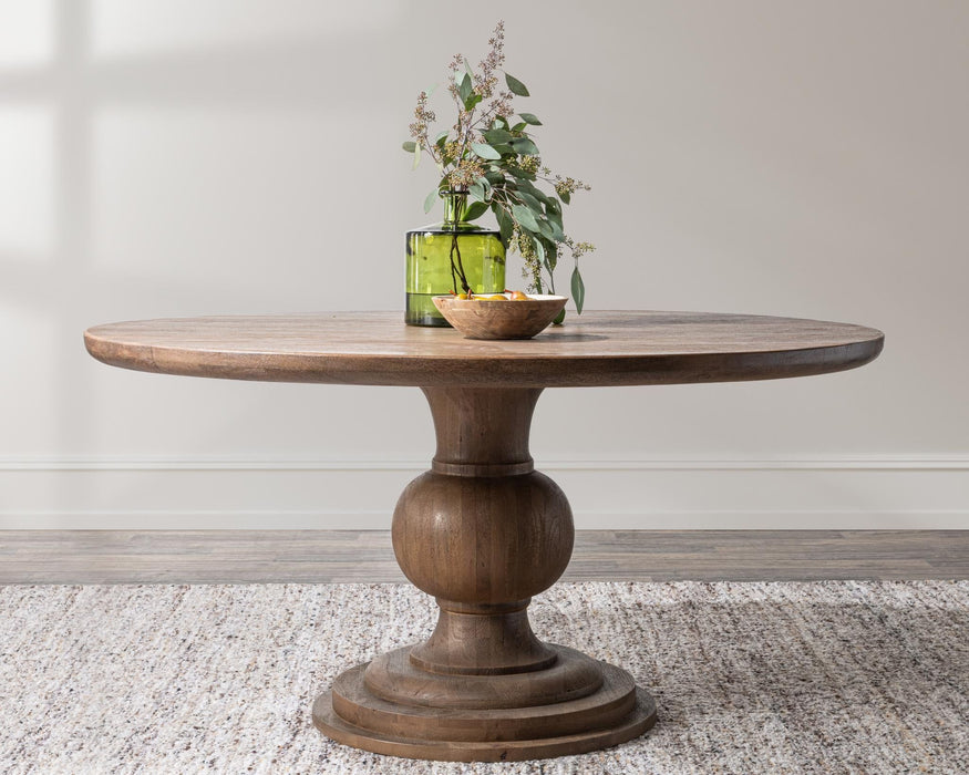 Hera - Mango Wood 60" Round Dining Table