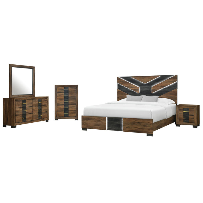 Prime - Bed With LED Headboard