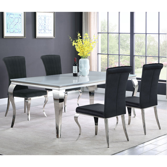 Elegant Upholstered Side Chairs (Set of 4)