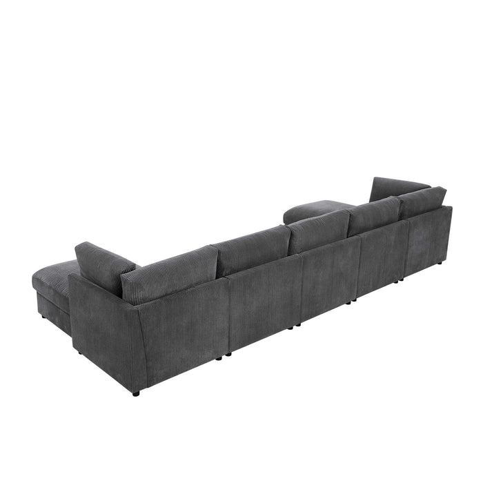 Modern Reversible Modular Sectional