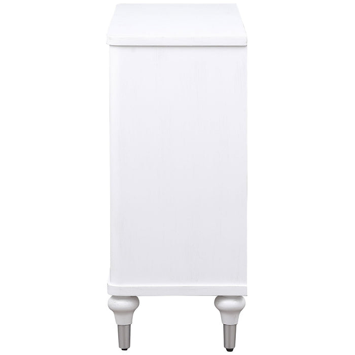 Angus - 2 Door Mandala Accent Cabinet - White