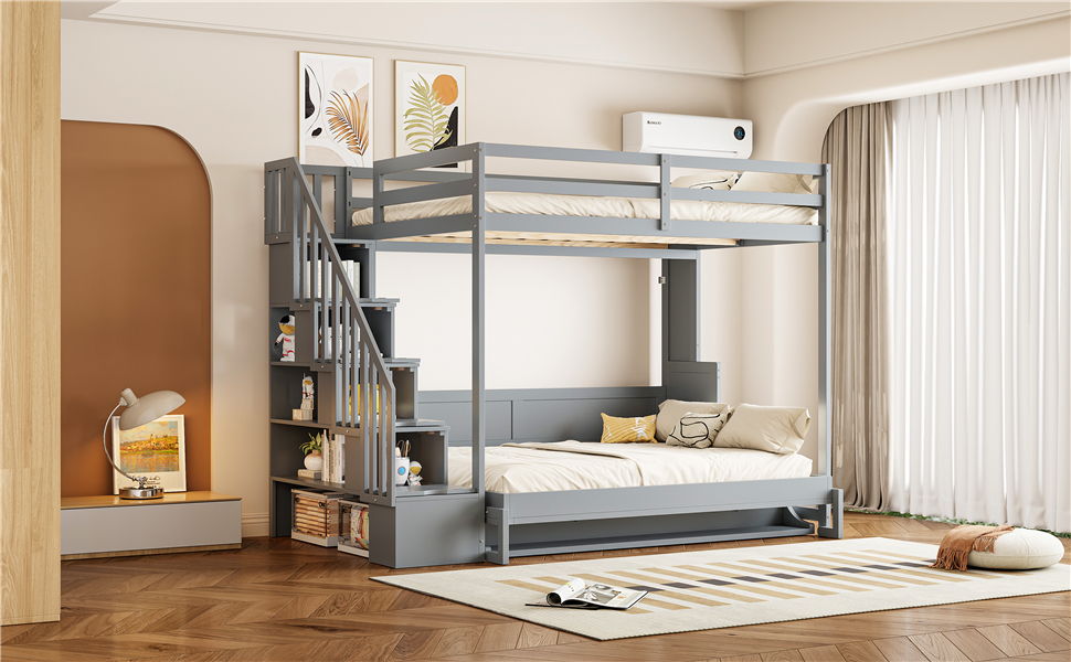 Murphy Bed With Smart Hydraulic System And Desk Design