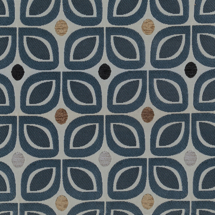 Balta - 2 Piece Loose Back Sectional With Ottoman Upholstered - Gray