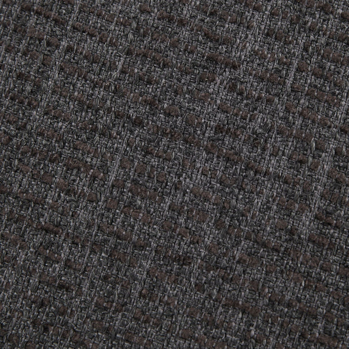 Counter Stool With Upholstered Seat, Metal Base - Charcoal / Antique Gold