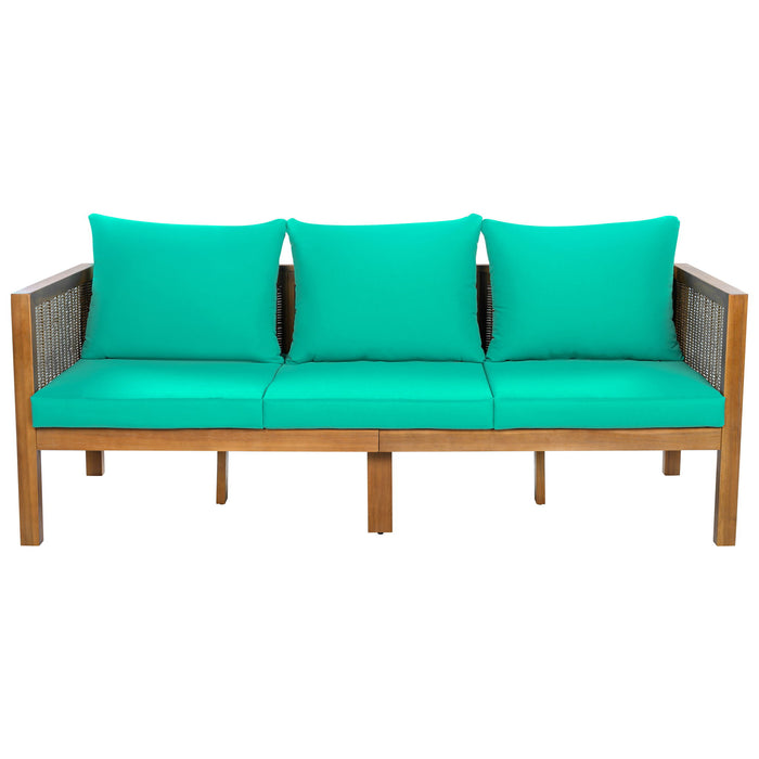 Patio Set Outdoor With Coffee Table And Cushions