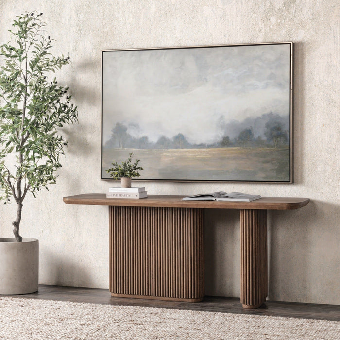 Vander - Solid Wood Rectangle Console Table