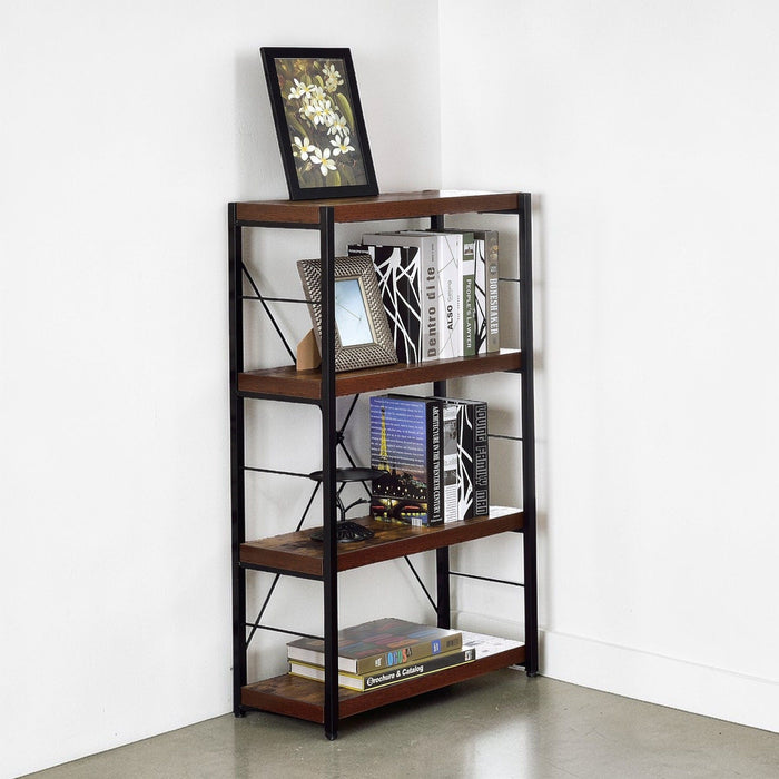 Bob - Bookshelf - Weathered Oak / Black