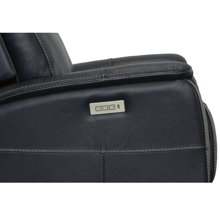 View - Power Swivel Recliner With Power Headrest