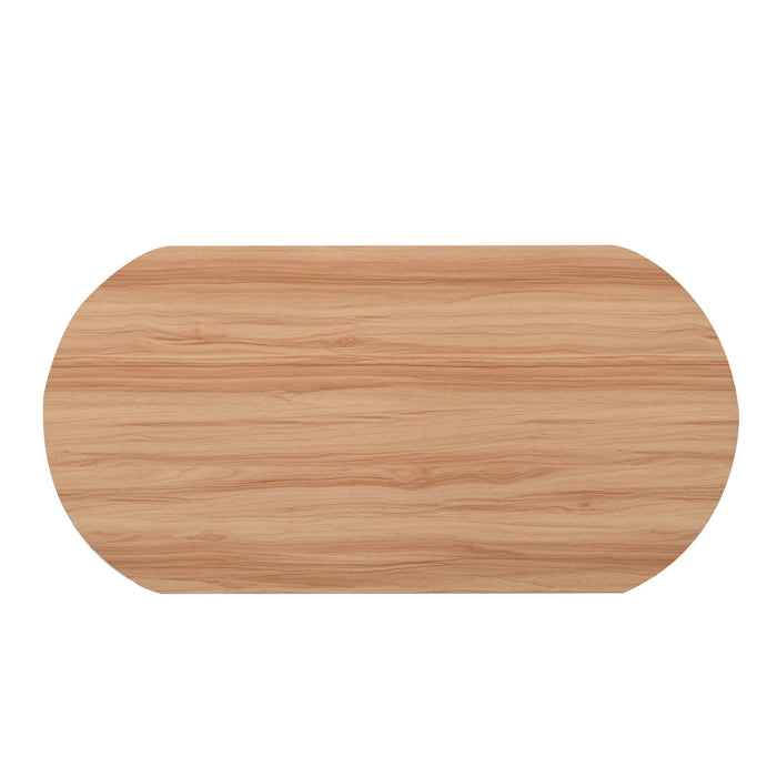 Lift Top Coffee Table With Hidden Compartment, Modern Oval Lift Tabletop For Home Living Room