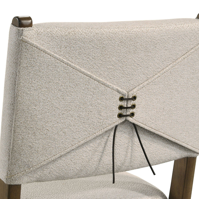 Crispin - Upholstered Counter Side Chair (Set of 2) - Brown