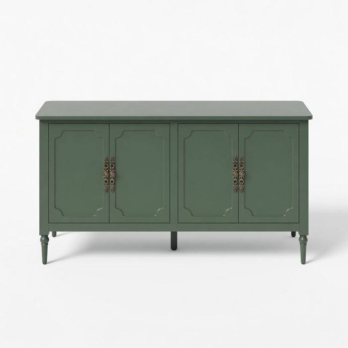 Vintage Buffet Cabinet With Adjustable Shelves