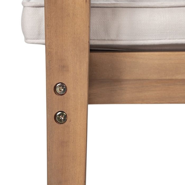 Patio Dining Chair, Comfortable Waterproof Seating (Set of 2)