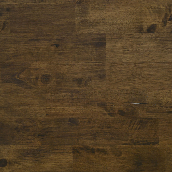 Carbon - Rectangular Dining Table With X Base Design - Brown