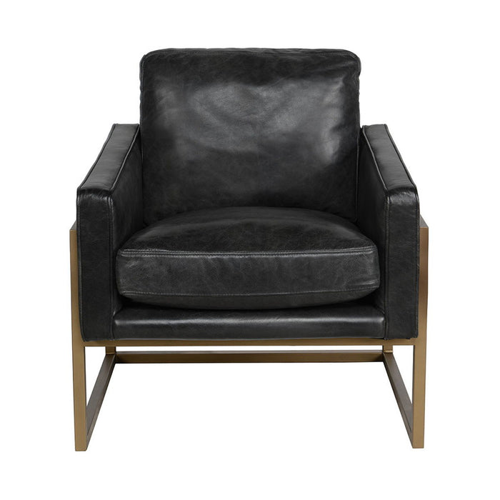 Ken - Club Chair - Black