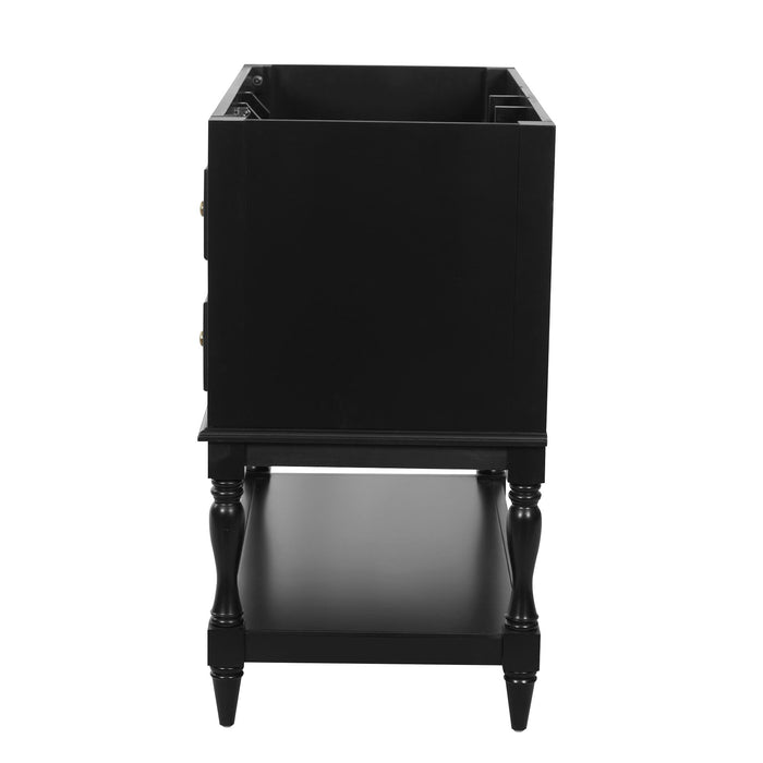 Modern Bathroom Vanity Cabinet With 4 Drawers