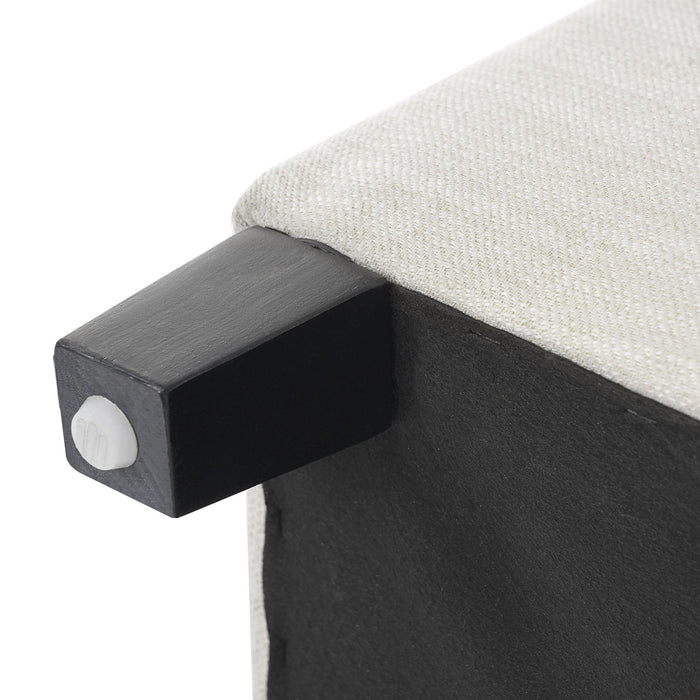 Upholstered Storage Ottoman Bench