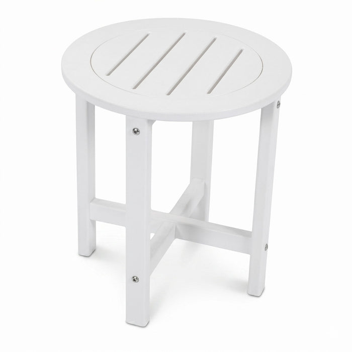 Round Outdoor Side Table