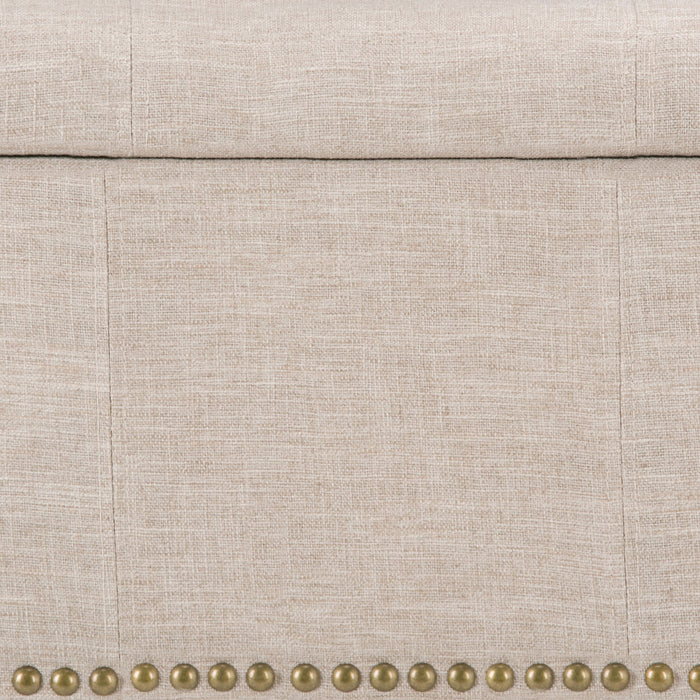 Kingsley - Upholstered Large Storage Ottoman