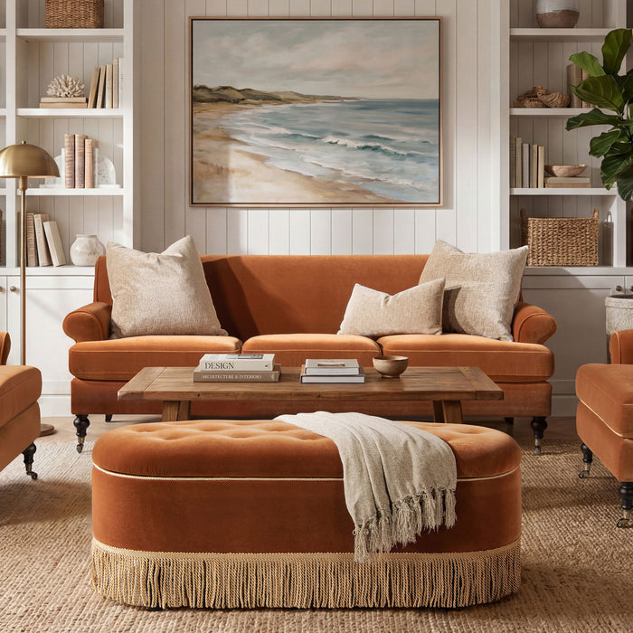 Alana Lawson - Modern Three Cushion Tightback Sofa