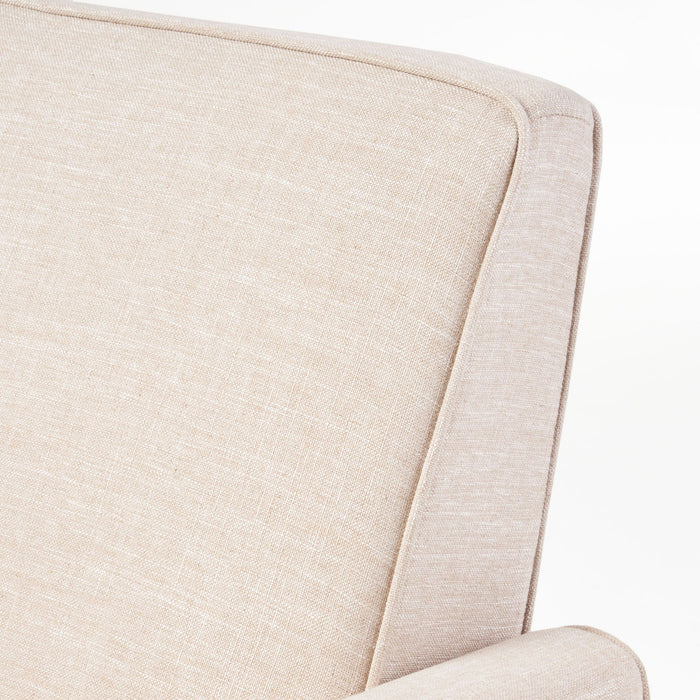 Upholstered Push Back Recliner Chair For Living Room