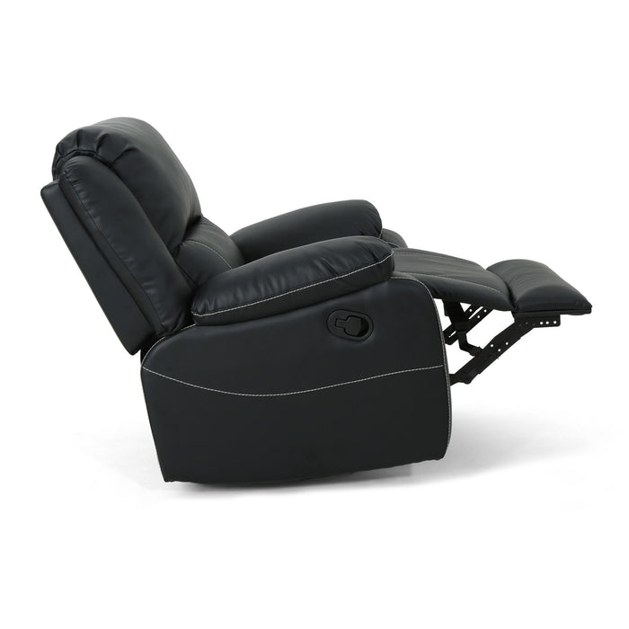 Stylish Wide Manual Swivel Standard Recliner