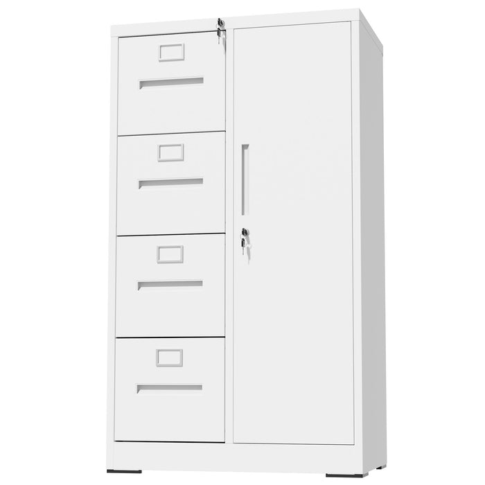 Storage Vertical Filing Cabinet With Lock