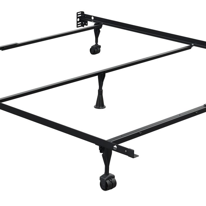 Metal Frame - Twin/Full/Queen Metal Bed Frame - Black