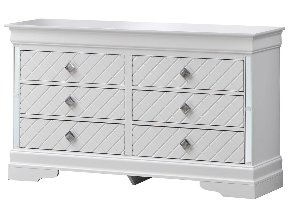 Verona - Dresser - Silver Champagne