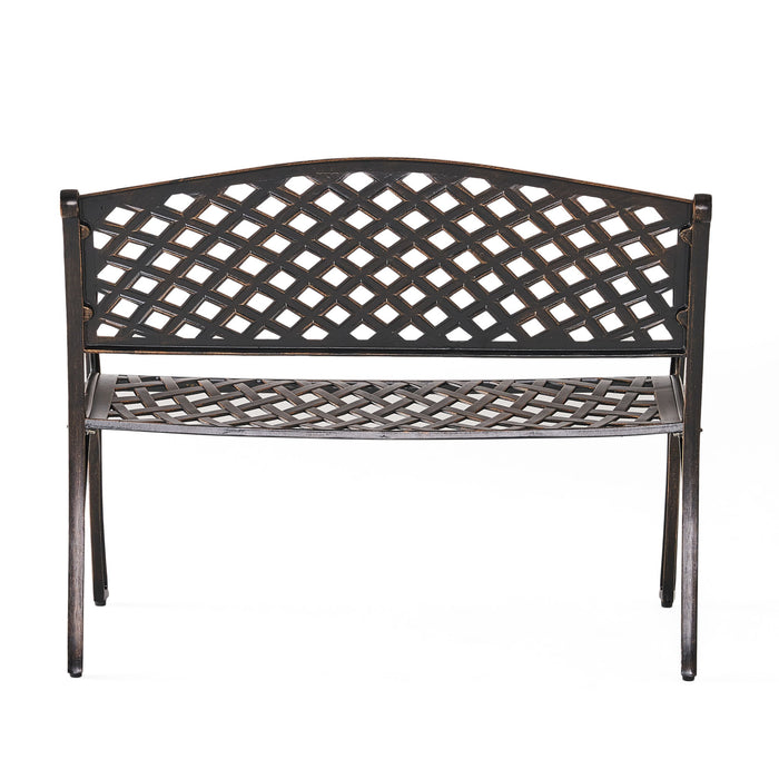Spencer - Cast Bench - Copper