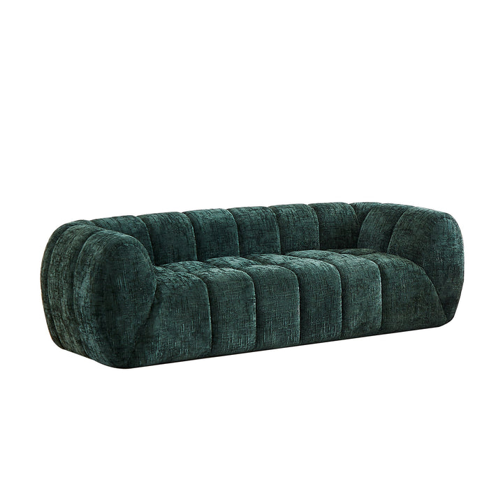 Modern Sofa With Piano Key Backrest