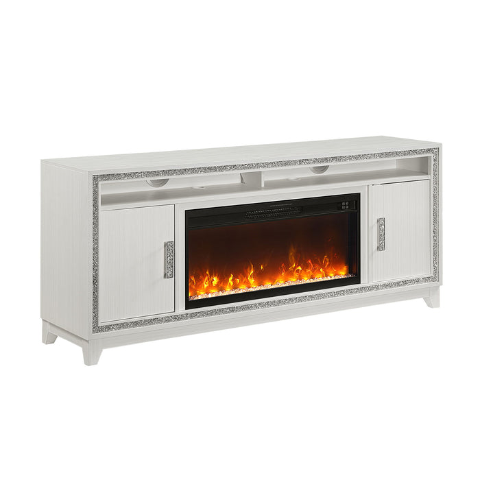 Almera - Fireplace With Adjustable Temperature And LED Options