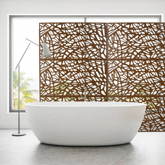 Outdoor & Indoor Freestanding Decorative Privacy Screen