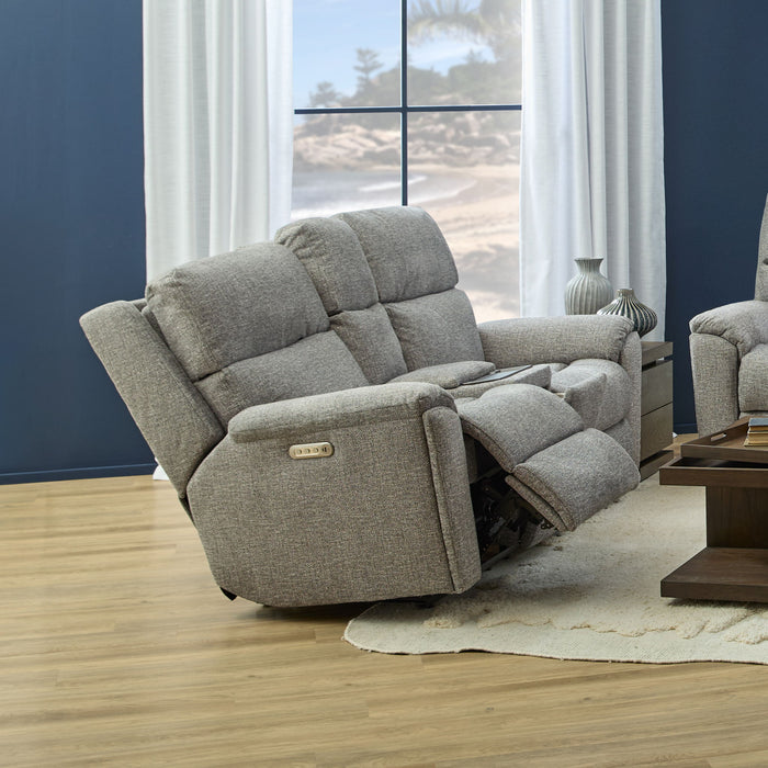 Porter - Power Reclining Loveseat With Console, Power Headrest, & Lumbar