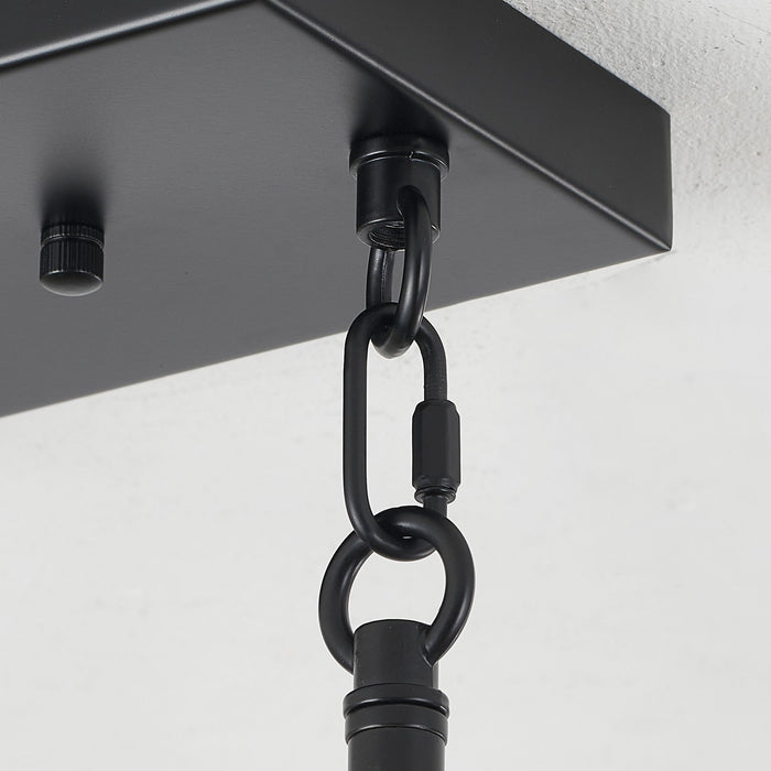 Chandelier Pendant Light For Dining Room Kitchen, 5 Light Fixture With Adjustable Height