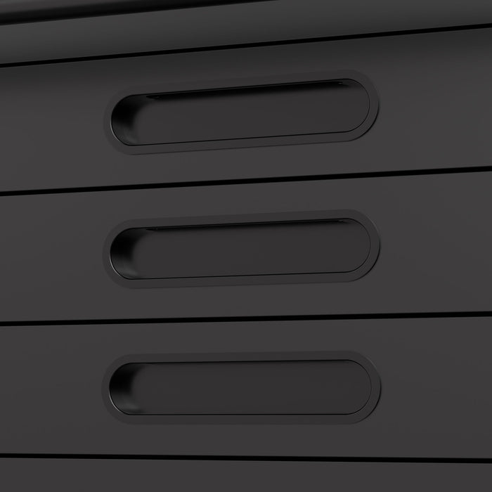 Rolling Tool Cabinet Heavy Duty Garage Storage With Lockable Doors & Drawers