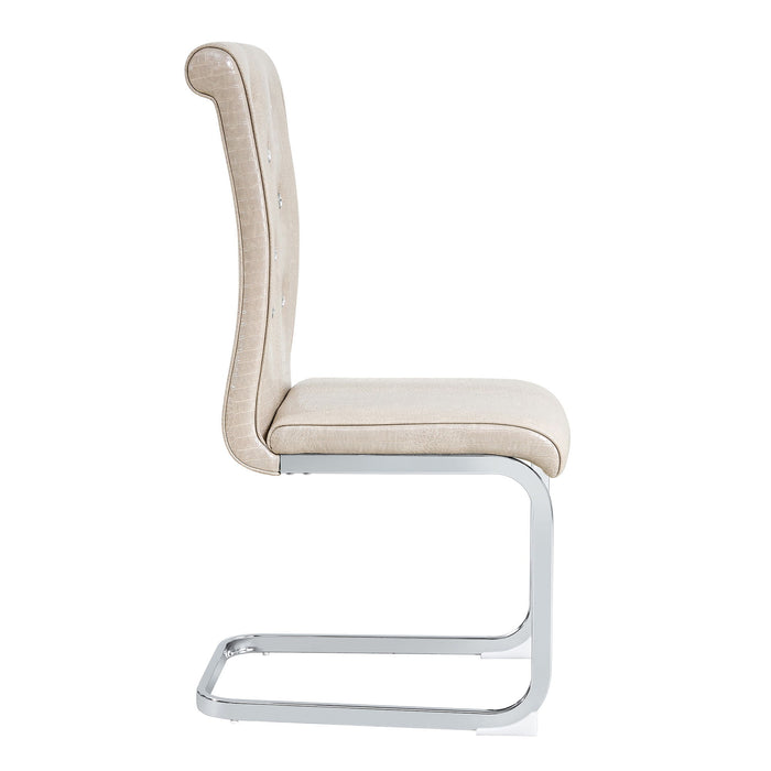 Elegant Design Upholstered Dining Chairs