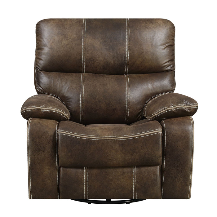 Rustic Swivel Gliding Recliner