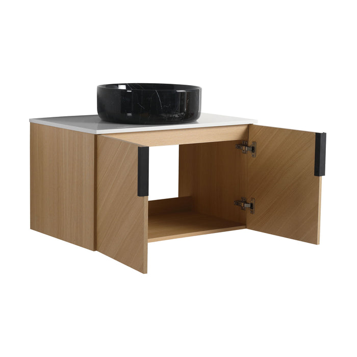 Wall Mounted Bathroom Vanity & Art Sink