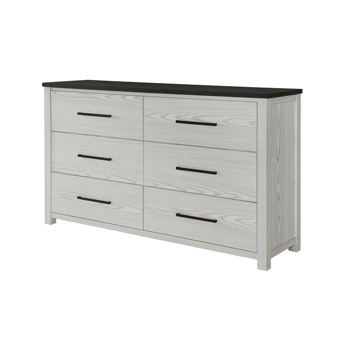 Avery - Dresser, Spacious Drawers, Block Feet - Beige