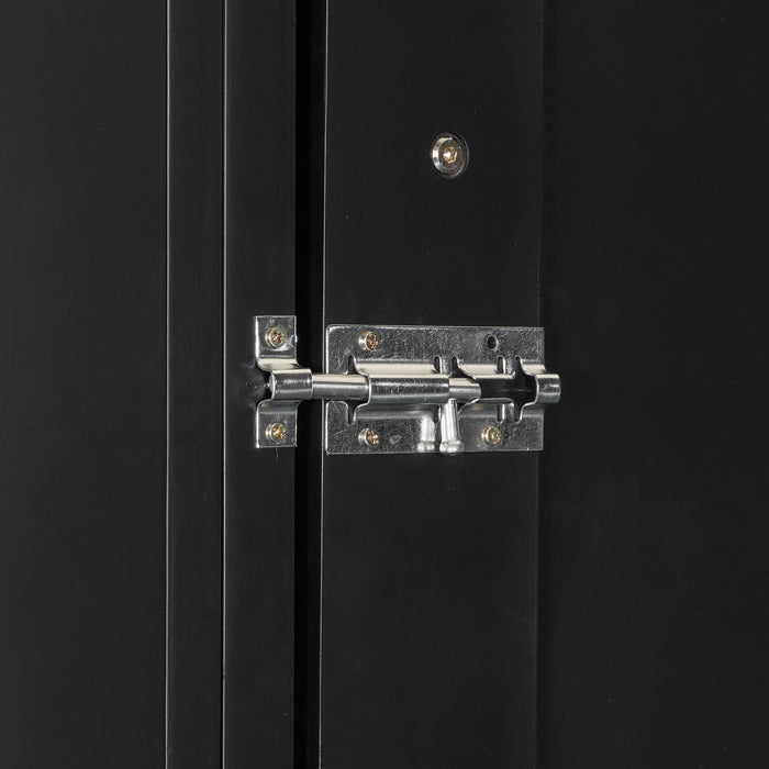 French Style Murphy Platform Bed With Shelf, Side Cabinets, Drawers And LED