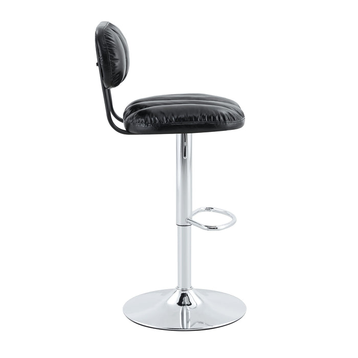 Adjustable Height Bar Stools With Footrest For Kitchen Island (Set of 2)