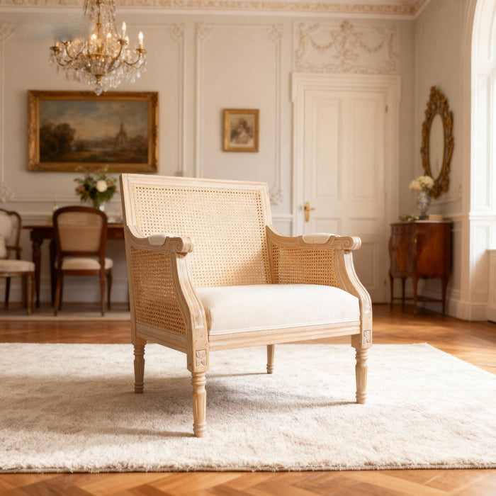 Accent Chair For Living Rooms - Beige
