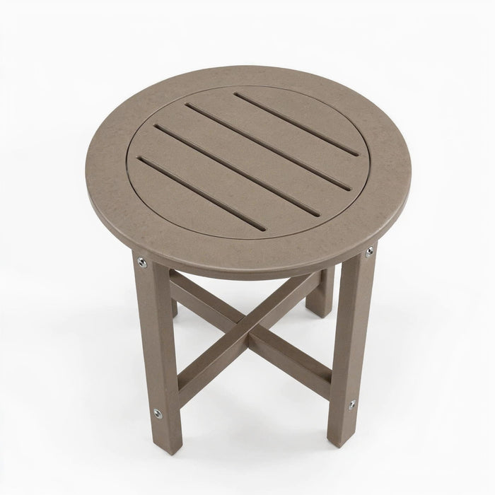Round Outdoor Side Table
