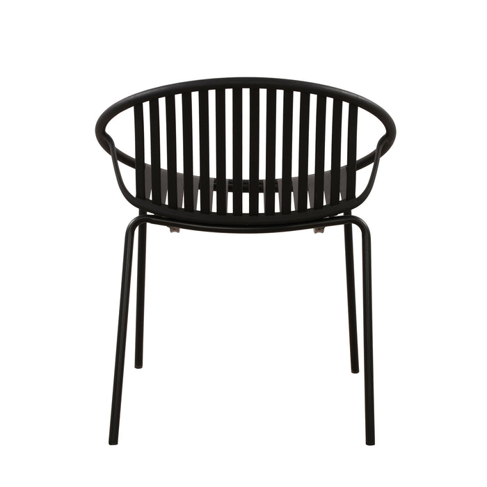 7 Piece Dining Set With Stackable Chairs