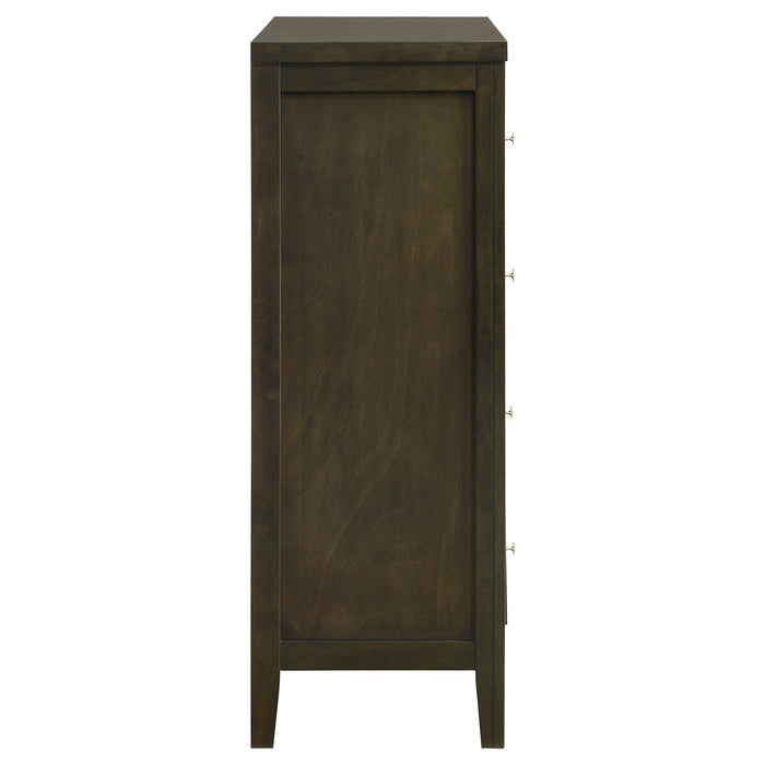 Clement - 4 Drawer Chest Of Drawers - Espresso