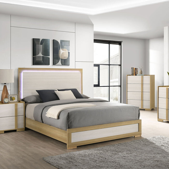 Lincoln - 2 Drawer Nightstand - Natural