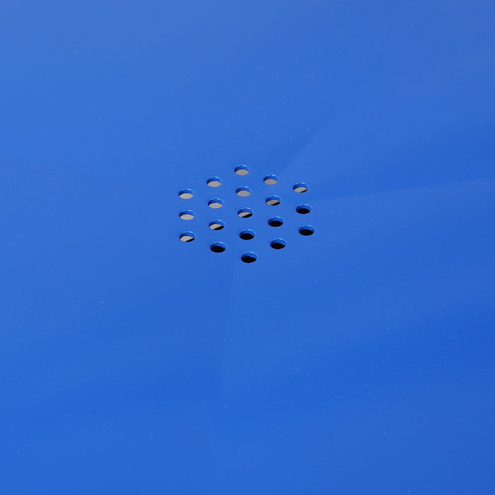 Mobile Tear Down Table With 3.5 Gallon Part Washer And 110V Pump - Blue