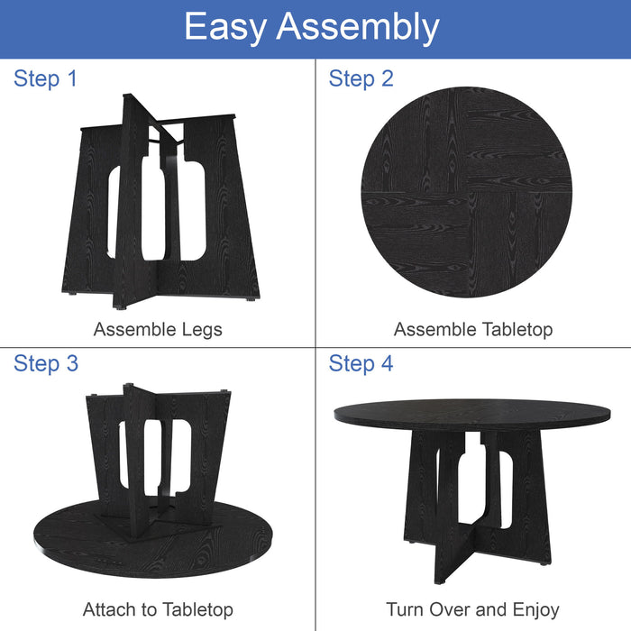 Round Dining Table For 4