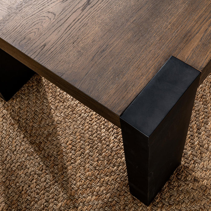 Deaven - Dining Table - Brown